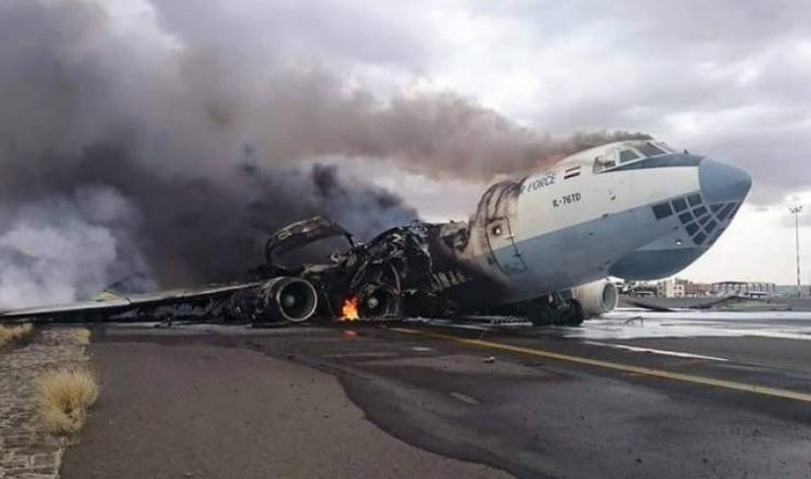 رسميا: مطار صنعاء خرج عن الجاهزية والخسائر 3 ملايين دولار